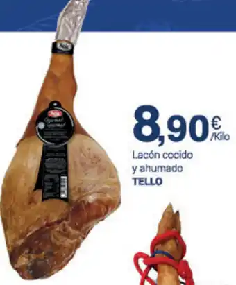 Supermercados Plaza Tello Lacón cocido y ahumado oferta