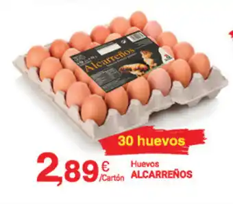 Supermercados Plaza Alcarreños Huevos oferta