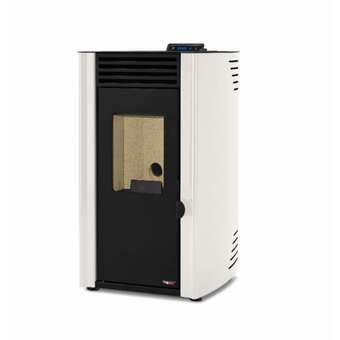 BigMat Estufa de pellet modelo first 8 kw blanca oferta
