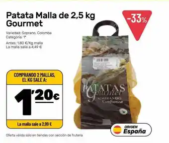 AhorraMas Patata malla de gourmet oferta