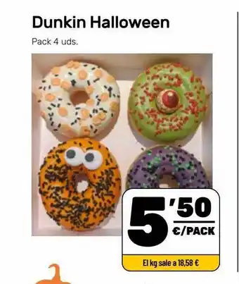 AhorraMas Dunkin halloween oferta