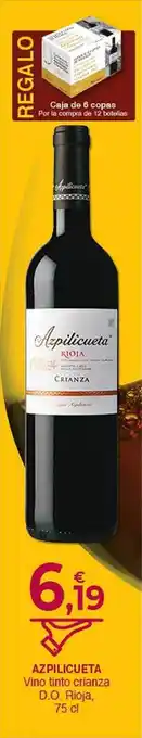 CashDiplo Azpilicueta vino tinto crianza d.o. rioja oferta