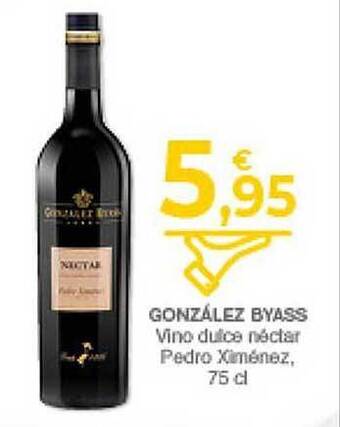 CashDiplo González byass vino dulce néctar pedro ximénez oferta