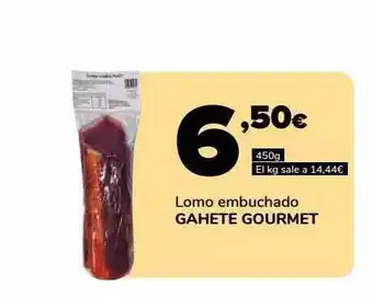 Supeco Lomo embuchado gahete gourmet oferta