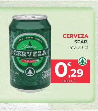 SPAR Gran Canaria Cerveza spar oferta