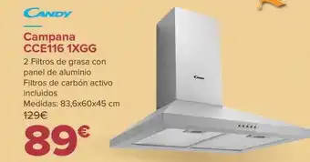 Carrefour Campana cce116 1xgg candy oferta