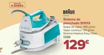 Carrefour Braun sistema de planchado si1013 oferta