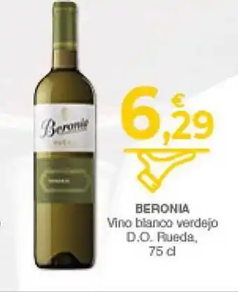 CashDiplo Beronia vino blanco verdejo d.o. rueda oferta