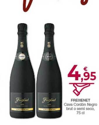 CashDiplo Freixenet cava cordón negro brut o semi seco oferta