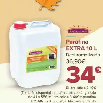 Carrefour Parafina extra 10l keroclair oferta