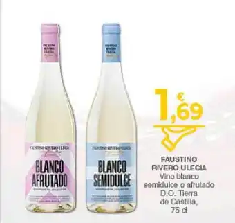 CashDiplo Faustino rivero ulecia vino blanco semidulce o afrutado d.o. tierra de castilla oferta