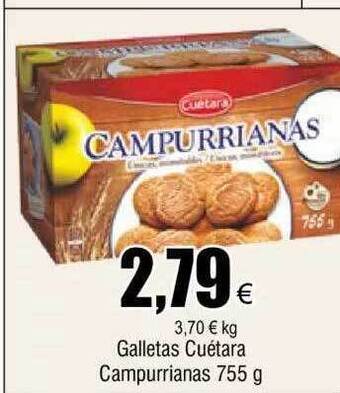 FROIZ Galletas cuétara campurrianas oferta