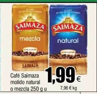 FROIZ Café saimaza molido natural o mezcla oferta