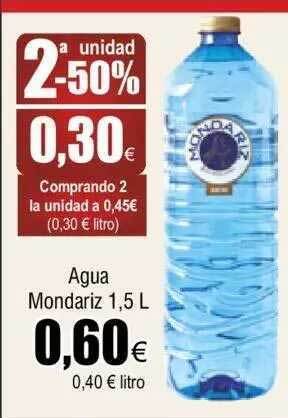FROIZ 2a unidad -50% agua mondariz oferta