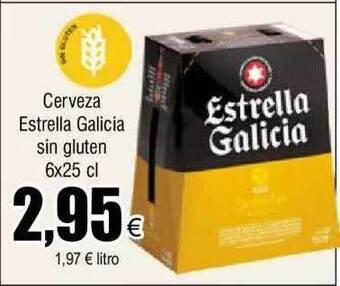 FROIZ Cerveza estrella galicia sin gluten oferta