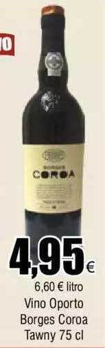 FROIZ Vino oporto borges coroa tawny oferta
