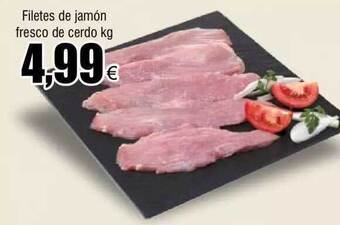 FROIZ Filetes de jamón fresco de cerdo kg oferta