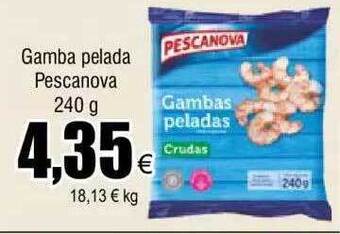 FROIZ Gamba pelada pescanova oferta