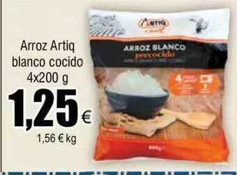 FROIZ Arroz artiq blanco cocido oferta