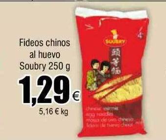 FROIZ Fideos chinos al huevo soubry oferta