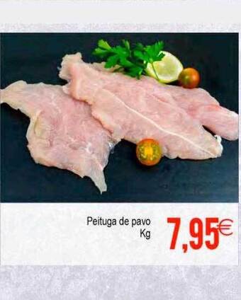 Plenus Supermercados Peituga de pavo kg oferta