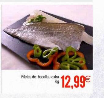 Plenus Supermercados Filetes de bacallau extra kg oferta