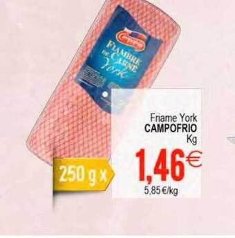 Plenus Supermercados Friame york campofrio oferta