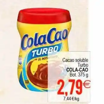 Plenus Supermercados Cacao soluble turbo cola-cao oferta