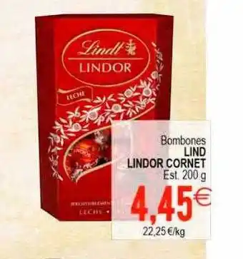 Plenus Supermercados Bombones lindt lindor cornet oferta