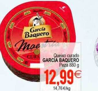 Plenus Supermercados Queixo curado garcia baquero oferta