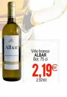Plenus Supermercados Viño blanco albar oferta