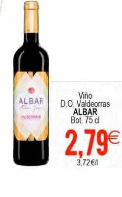 Plenus Supermercados Viño d.o. valdeorras albar oferta