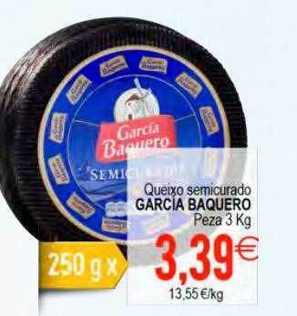Plenus Supermercados Queixo semicurado garcia baquero oferta