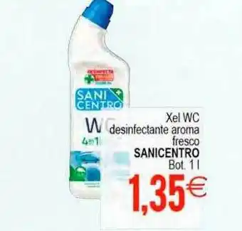 Plenus Supermercados Xel wc desinfectante aroma fresco sanicentro oferta