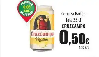 SPAR Lanzarote Cerveza radler latra cruzcampo oferta