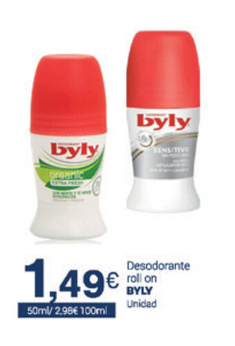 Byly Desodorante roll on 50ml