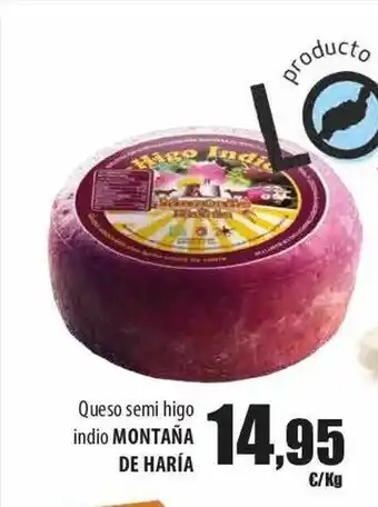 SPAR Lanzarote Queso semi higo indio montaña de haría oferta
