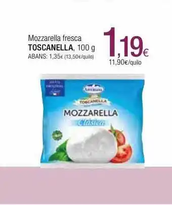 Condis Mozzarella fresca toscanella oferta
