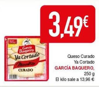 Masymas Queso curado ya cortado garcia baquero oferta