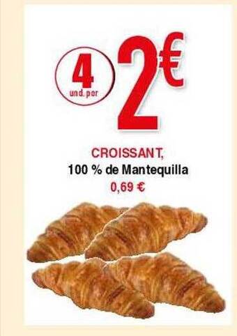 Masymas Croissant 100% de mantequilla oferta