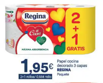 Regina Papel cocina decorado 3 capas