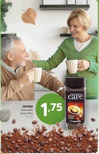 Coviran Coviran café soluble natural oferta