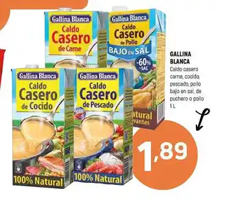 Coviran Gallina blanca cado casero carne cocido pescado pollo bajo en sal de puchero o pollo oferta