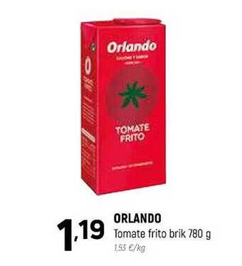 Coviran Orlando tomate frito brik oferta