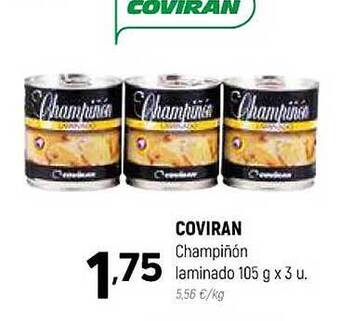 Coviran Coviran champiñón laminado oferta