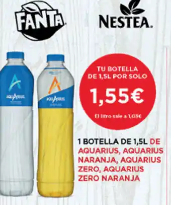Supermercados Plaza De Aquarius, Naranja, Aquarius Zero oferta