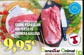 Gadis Carne para asar sin hueso de ternera gallega oferta
