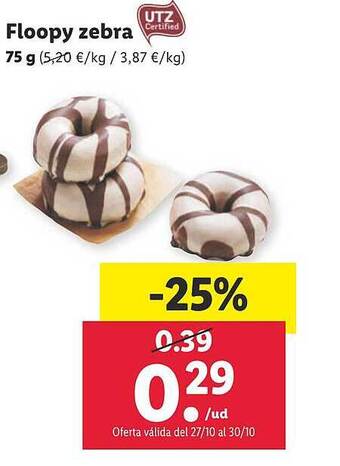 Lidl Floopy zebra oferta