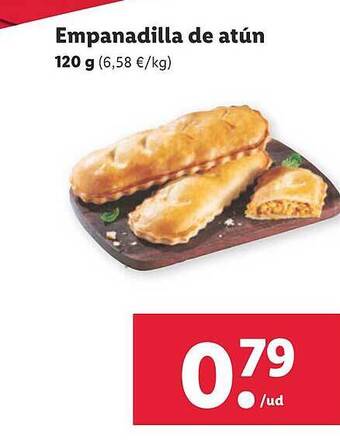 Lidl Empanadilla de atún oferta