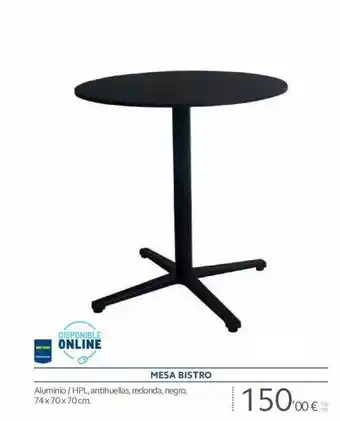 Makro Mesa bistro metro professional oferta